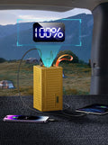Wire Vault QOOVI 60000mAh Power Bank 22.5W PD QC 3.0 Charger